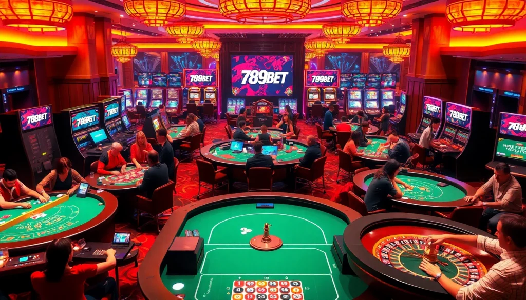 Enjoying an exhilarating round of poker at 789BET casino, where thrilling wins await.